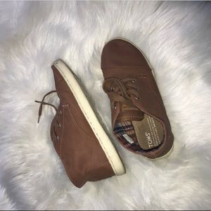 Kids TOMS, leather